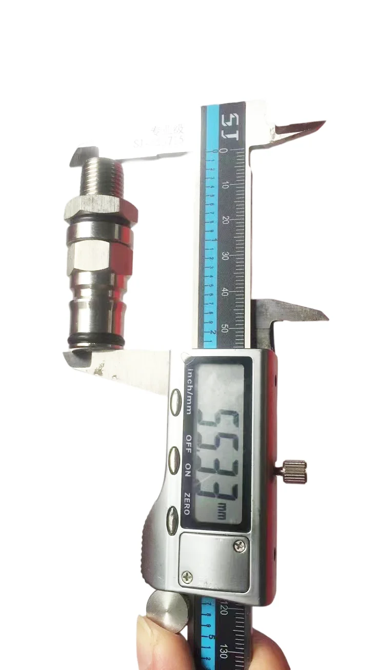 KegLand Liquid Ball Lock Post with 1/4 Inch BSP Bulkhead Assembly