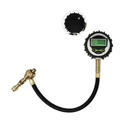 Godeson High Accuracy 2 in 1 Digital Car Tire Air Pressure Rapid Deflator Gauge with a light in the back