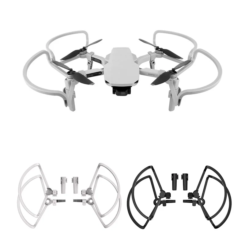 Mega Discount WFM Propeller Guards for DJI Mavic Mini Drone Blade Protector with Folding Landing Gear Kits Accessories 