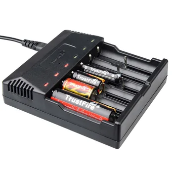 

TrustFire TR-012 Digicharger Intelligent Battery Charger 6 Slots Smart Charger EU/US Plug For 18650 18350 16340 14500 AA AAA