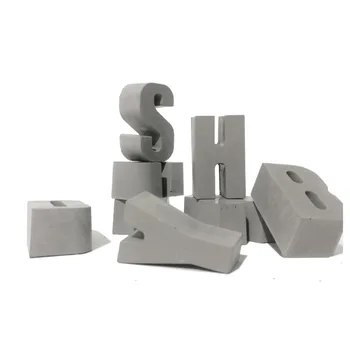 

5cm concrete door number silicone mold Cement alphanumeric gate number business hours card concrete ornaments Decoration mold