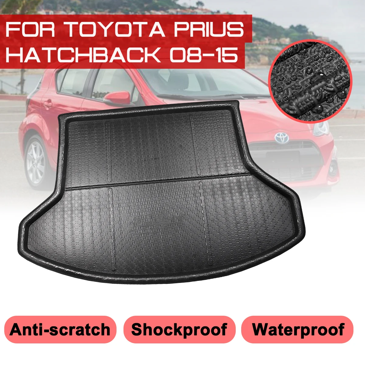 ForToyotaPriusHatchback20082009201020112015CarFloorMat