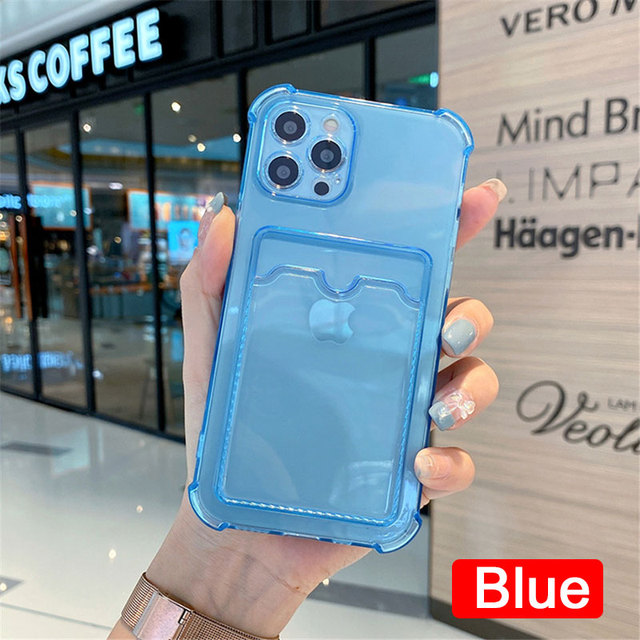 Bag Transparent Phone Case For iPhone 11 12 13 Pro Max Lens Protection on iPhone Xr Xs Max 7 8 Plus SE 2020 Soft Back Cover
