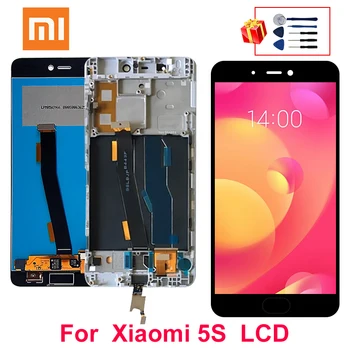 

For Xiaomi Mi 5S LCD Display Screen Touch With Frame Digitizer Replacement Assembly Parts For MI 5S Display