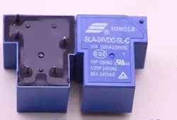 

10PCS/LOT 24V relay SLA-24VDC-SL-C SLA24VDCSLC 24VDC 24V DC24V 30A 250VAC SONGLE DIP5