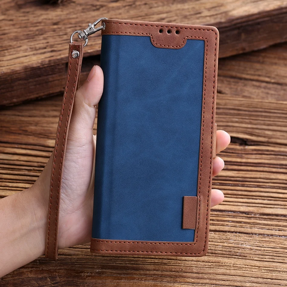 Retro Bao Da Cho Xiaomi Mi 9 9T Note10 Lite A3 Redmi Note 7 8 8T Pro 10 k20 Lật Thẻ Từ Giá Đỡ Ví Điện Thoại Da phone cases for xiaomi