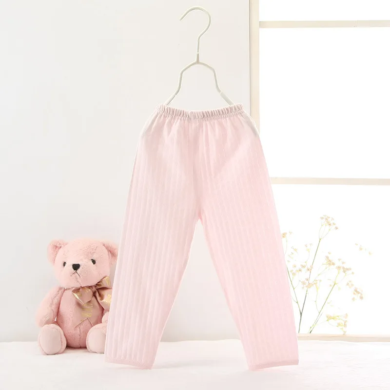 

Infant Long Johns Summer Thin Section Children Air-conditioned Room Open File Base Long Male Baby Pants Single Newborns