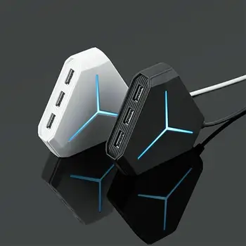 

H6 USB Hub Splitter ABS Extension Hub Interface for Laptop Computer