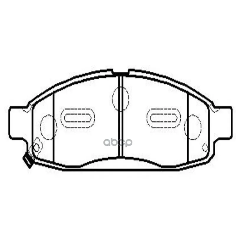 Ckn-52_колодки Дисковые Передние! Nissan Armada 04-06/Titan 05-07, Infiniti Qx 56 05-06 Ctr Ckn52 Ctr арт. CKN52