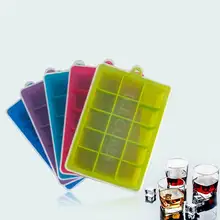 15-сетка силиконовая форма для льда «сетка коробка с крышкой форма для льда трехмерной ледяного ящика торт выпечки Форма для шоколада дополнительная коробка для пищевых продуктов