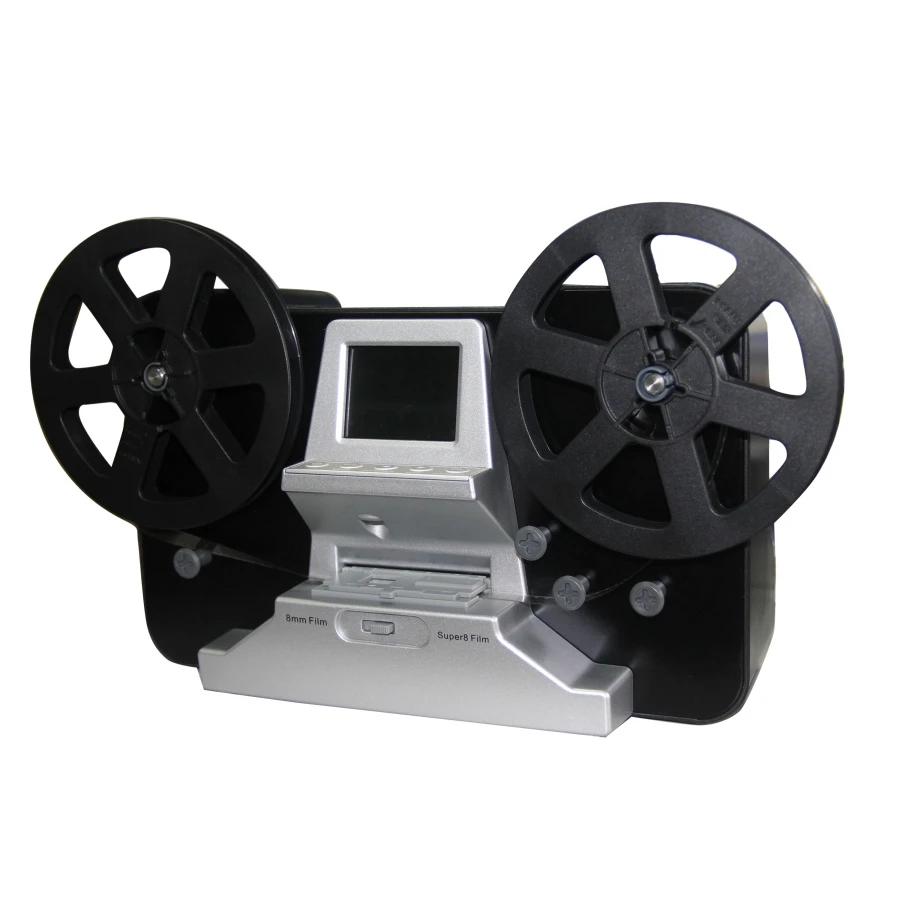 wireless scanner Winait Super 8/8mm Digital Roll Film Scanner, Converts Film into Digital Video Max Support 5'' Reel canon scanner