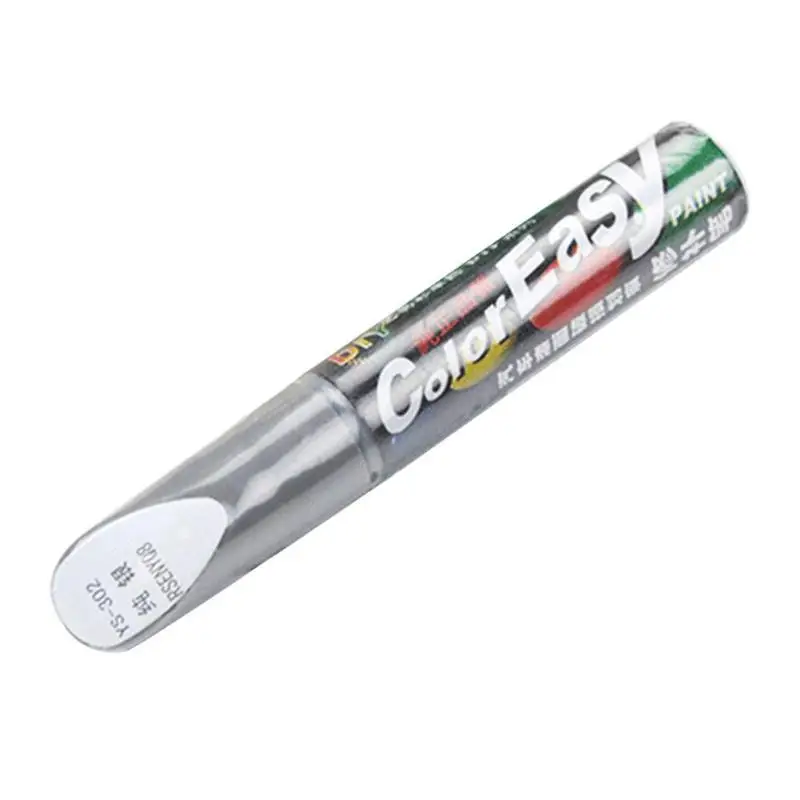 4 цвета, универсальная водонепроницаемая автомобильная ручка для удаления царапин, инструмент для ухода за краской, инструмент для стайлинга автомобиля, восстановление покраски автомобиля, ручки, инструменты для ухода - Цвет: Silver