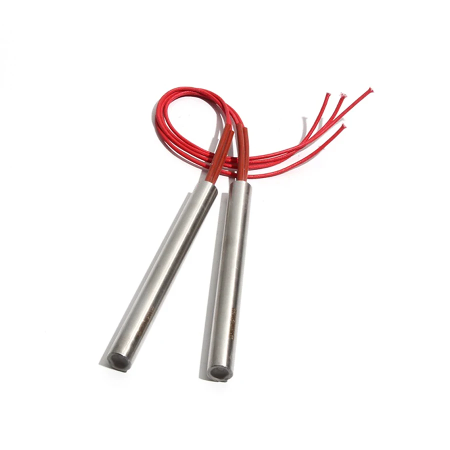 Aquecedor Tubular Cilíndrico 201sus Peças 20 mm 98115 mm 110v 220v Haste Única 380 w 490w 500w 520w 550w