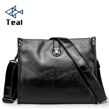 Мужская деловая кожаная сумка, мужской портфель, сумка на плечо для ноутбука, мужская сумка-мессенджер, Большая вместительная сумка на плечо, высокое качество