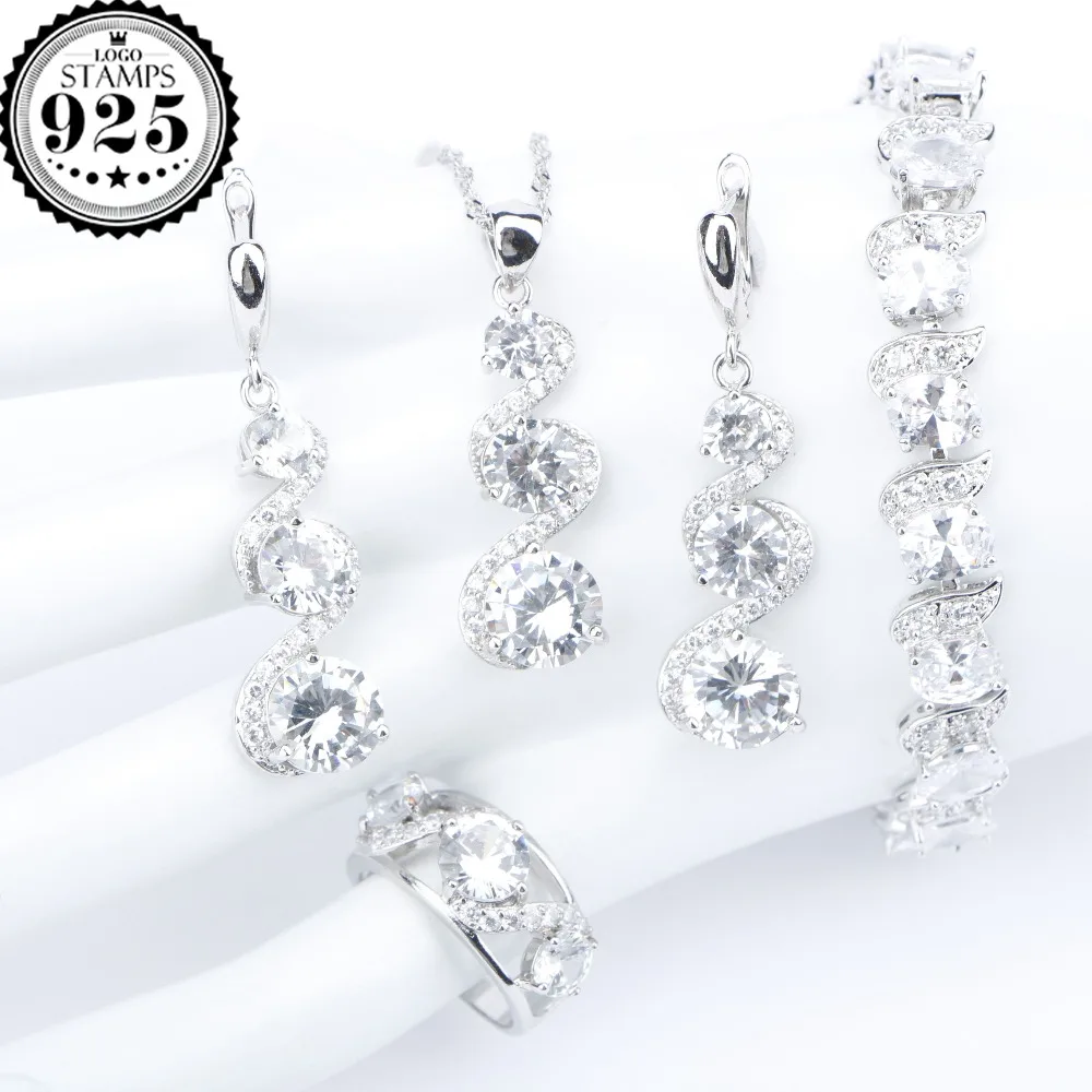 Женский ювелирный комплект из колье и серёг серебра 2020 пробы|jewelry set 925|jewelry setsset 925 |