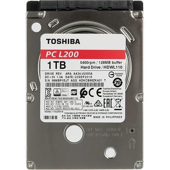

Hard drive TOSHIBA L200 Slim HDWL110UZSVA