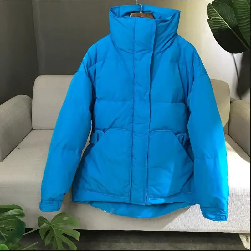 mode canard vers le bas vestes femmes hiver manteau court epaissir chaud vers le bas Parka femme lâche hiver veste femmes manteau 5,0