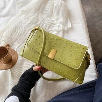 

Famous brand women's bag luxury handbag women designer 2020 new solid color women's shoulder bag wallet