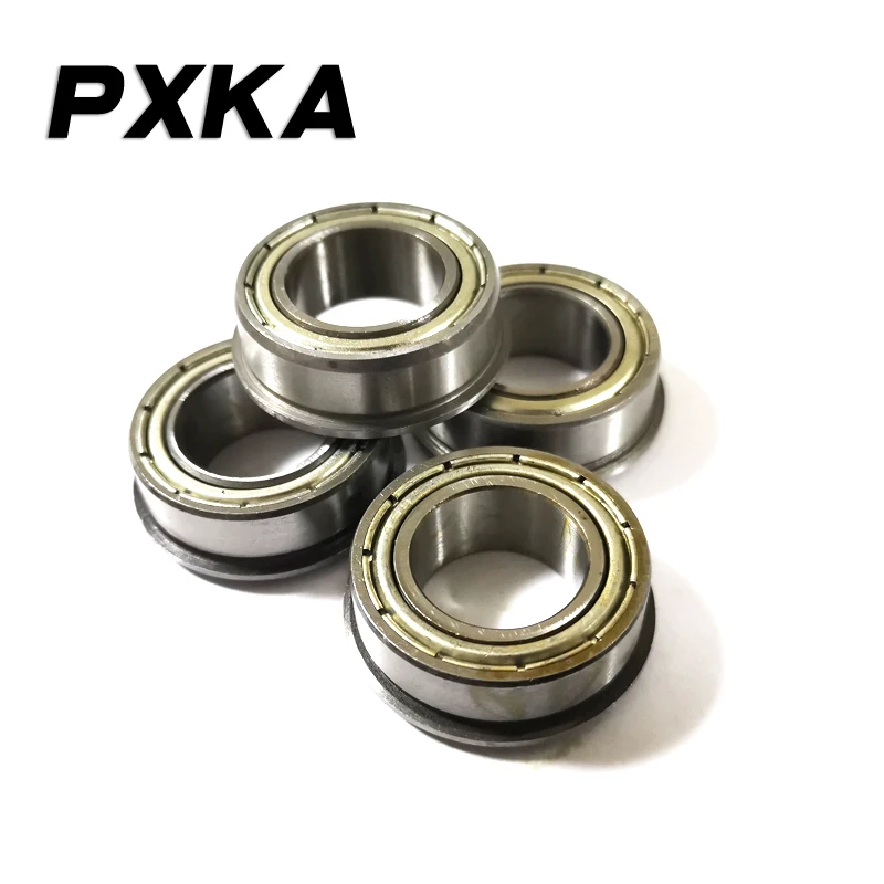 Free Shipping Flange Cup with ribs miniature bearing F604ZZ F605 F606 F607 F608 F609 F623 F624 F625 F626 F627 F628 F629ZZ