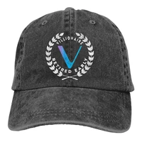 Crypto Millionaire Retro Vintage Ideas The Baseball Cap Peaked capt Sport Unisex Outdoor Custom VeChain Coin VET Cryptoc Hats