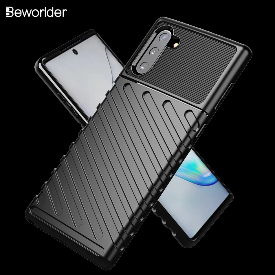 Чехол для samsung Note 10 Plus мягкий силиконовый матовый защитный чехол Note10 + | Мобильные