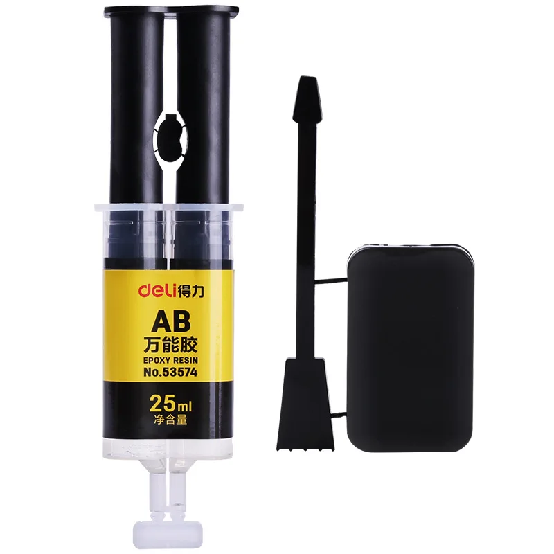 

Deli 53574 Stick a Metal Plastic Ceramic Wood Iron Special Adhesive Strong Welding AB Glue Universal Glue