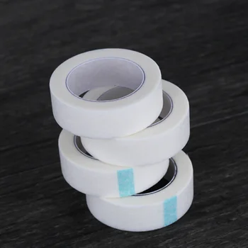 

Newly 5 Rolls White Medical Tape Fabric False Eye Lash Tapes for Individual Eyelash Extension Supply CLA88