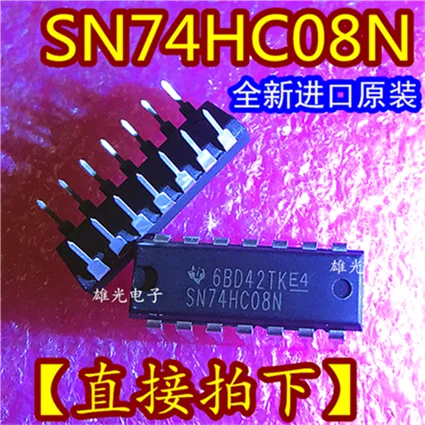 10 шт./лот 74HC08 74HC08N SN74HC08N DIP14