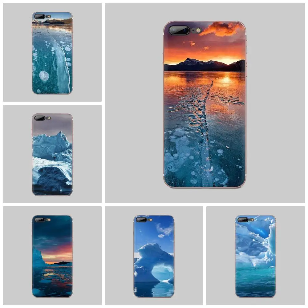 Мягкие чехлы для мобильных телефонов LG K50 Q6 Q7 Q8 Q60 X power 2 3 Nexus 5 5X V10 V20 V30 V40 Q Stylus Blue Ice
