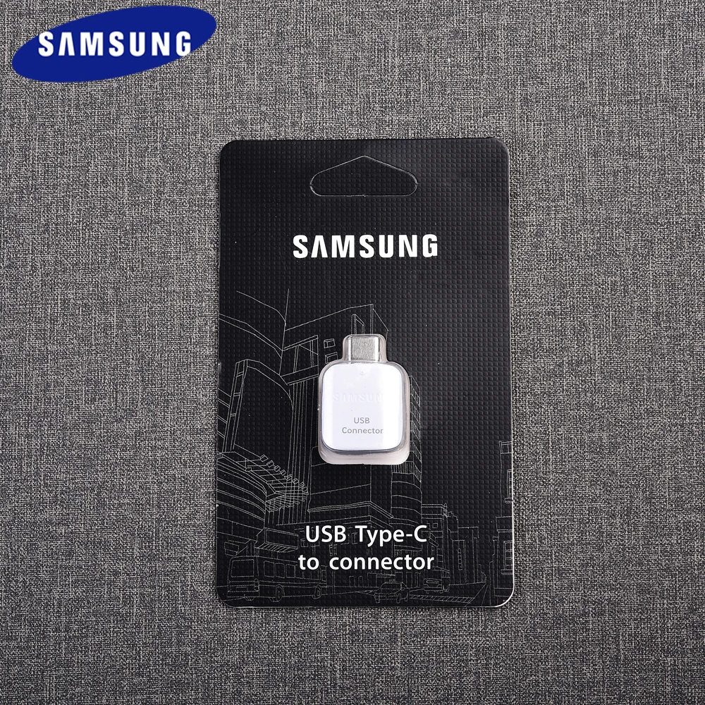 Оригинальный Samsung Тип C OTG адаптер USB 3 1 TYPE конвертер Поддержка карт флеш
