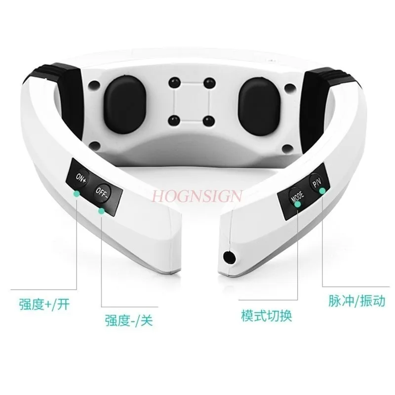 neck Medical Vertebra Massager Kneading Neck Meridian Massage Home Electric Shoulder Cervix Magnetic Therapy Health Instrument