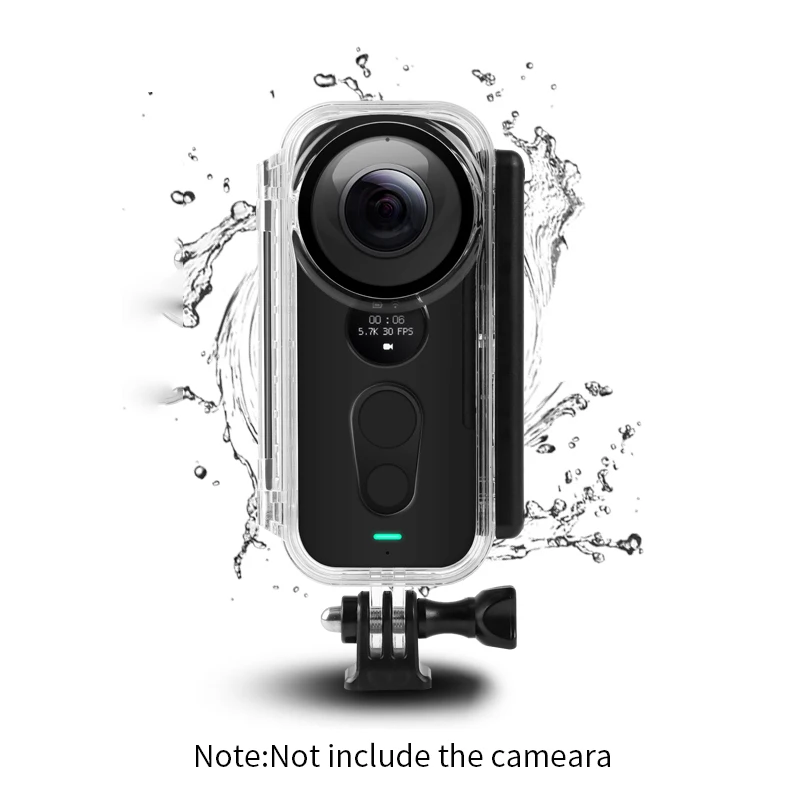 For Insta360 ONE X Чехол Insta360 ONE X Venture, водонепроницаемый корпус, корпус Insta 360, защитный чехол для дайвинга Insta360 One X, аксессуары для камеры - Цвет: For Insta360 ONE X