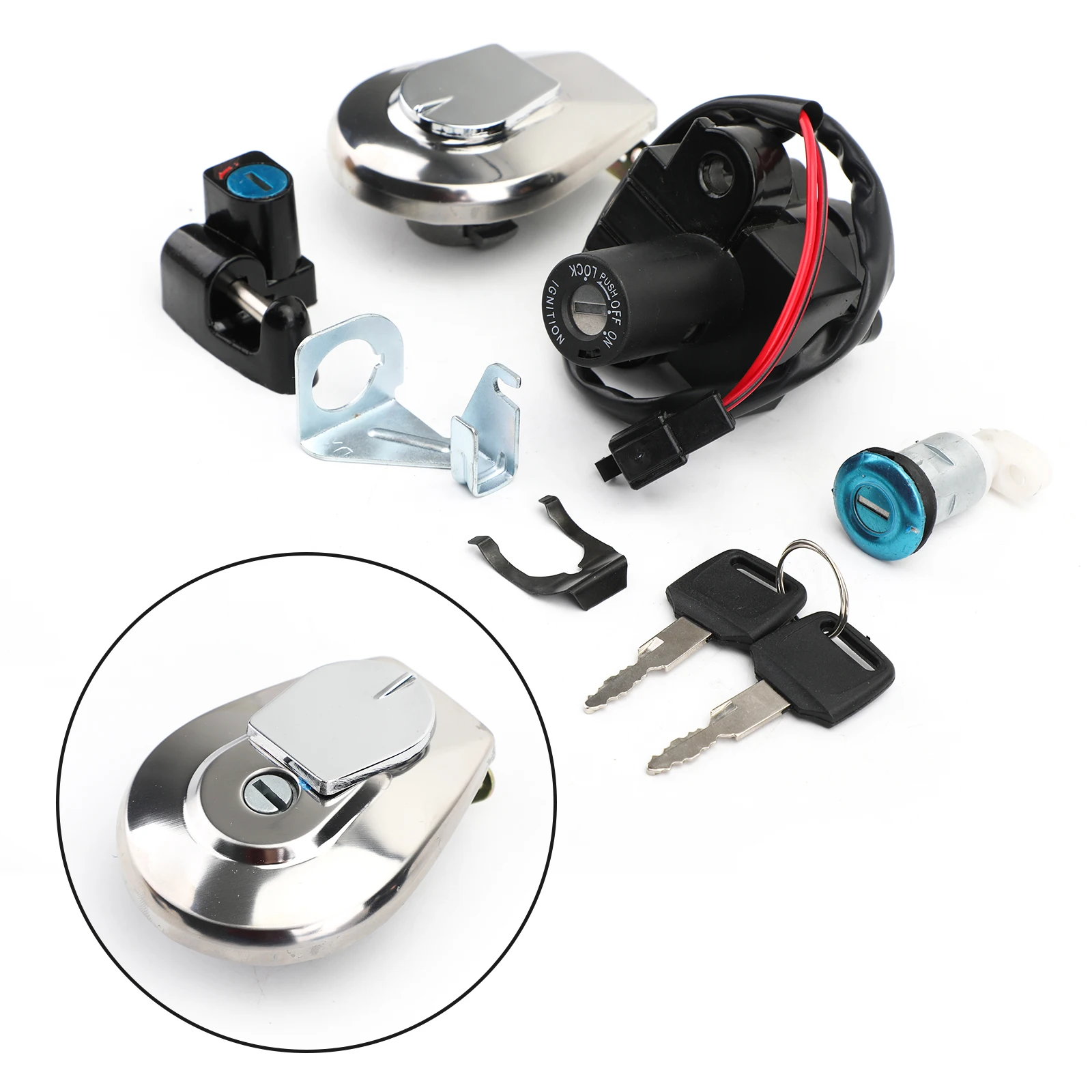 Areyourshop для Honda CB750 Nighthawk 1991-2003 2000 2001 35010-MW3-830 CB 750 переключатель зажигания топливная