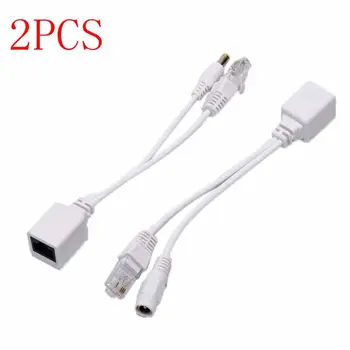 

POE Cable Adapter RJ45 Injector Splitter Kit Passive Shielded Power Over Ethernet 12-48v Synthesizer Separator Combiner