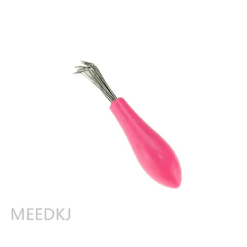 

1pcs Hair Brush Comb Cleaner Embedded Tool Plastic Cleaning Removable Handle