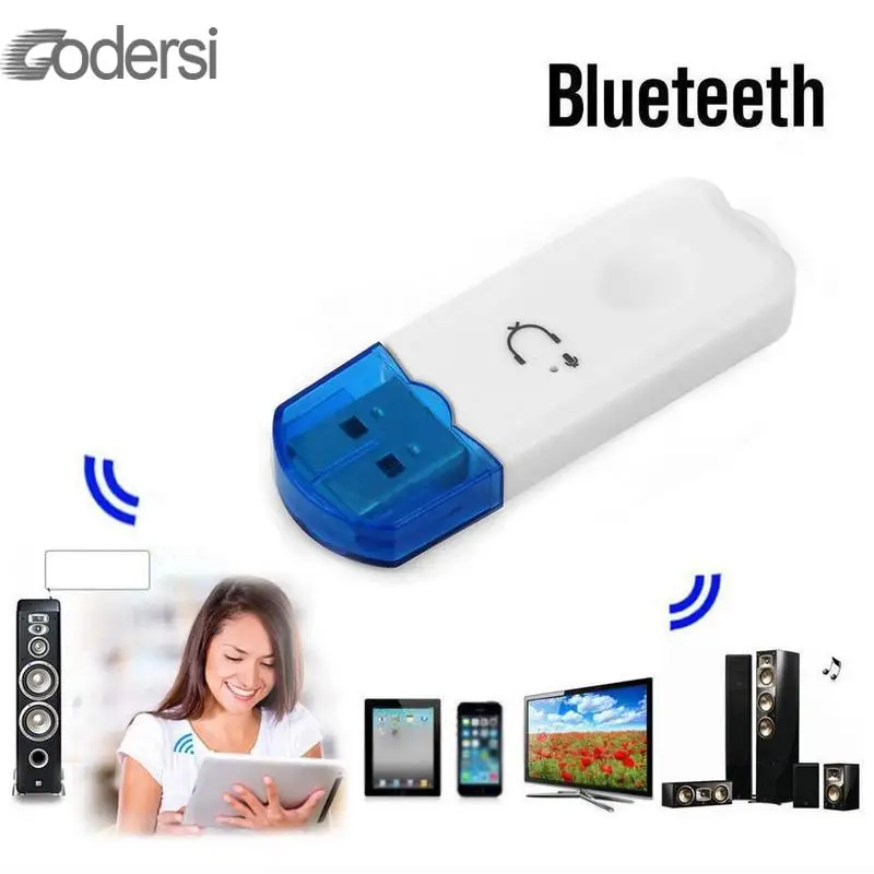 1 шт. профессиональный беспроводной музыкальный ресивер с USB Bluetooth стереозвуком