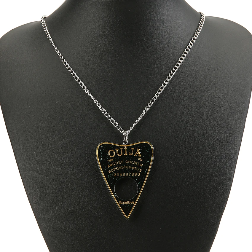 1 шт Женское Ожерелье Многоцветная Смола Ouija PlatePendant для детей подарок на день рождения женские ювелирные изделия