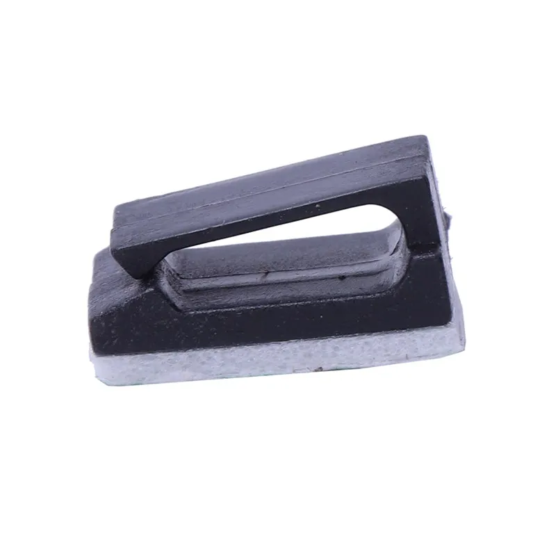 100pcs Plastic Wire Tie Rectangle Cable Mount Clip Clamp Self-adhesive Black