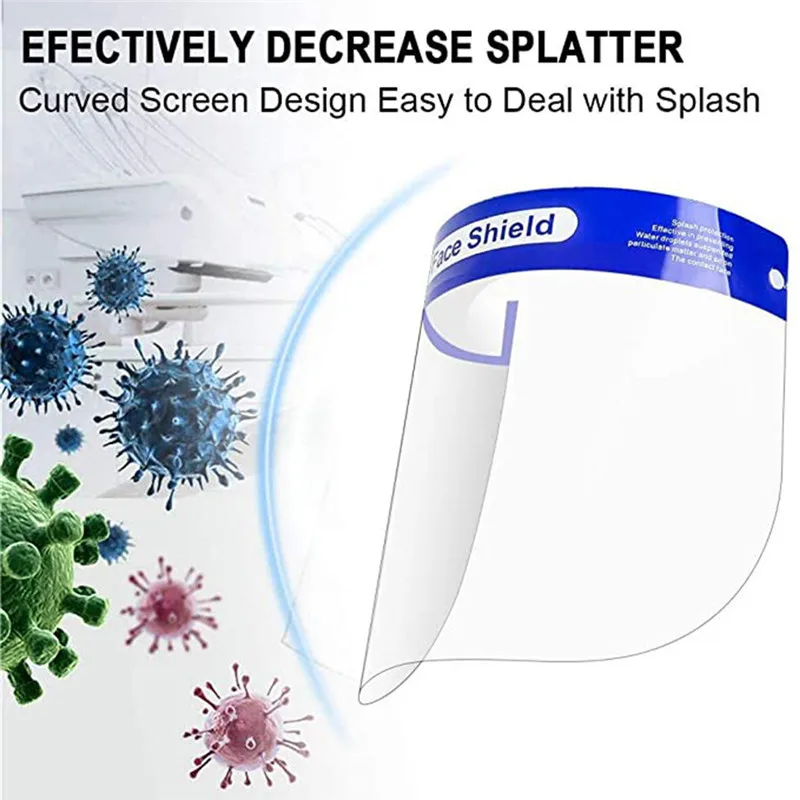 5 шт. защитный экран для лица с креплением на голову|Экраны от брызг| |