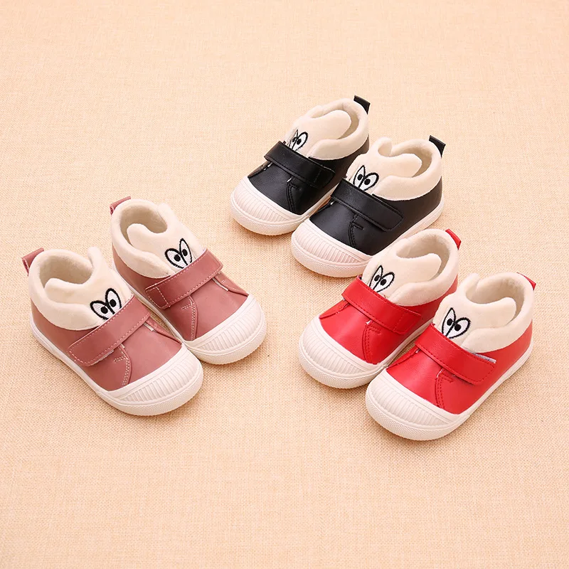 

2019 Baby Cotton Shoes Autumn & Winter plus Velvet Small CHILDREN'S Shoes 1-2-3-Year-Old Men And Women Treasure Shoe Anti-slip S