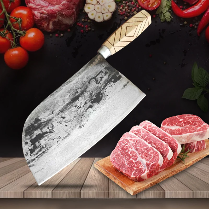 Кухонные ножи с деревянной ручкой 8 дюймов резец для мяса рыбы костей гостиницы