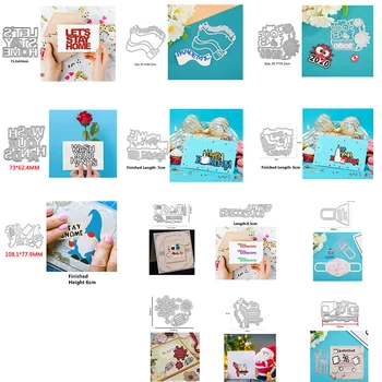 

2020 Protection Theme Unique Decorations Words Human Metal Cutting Dies Scrapbooking Album Paper DIY Cards Crafts Embossing Dies