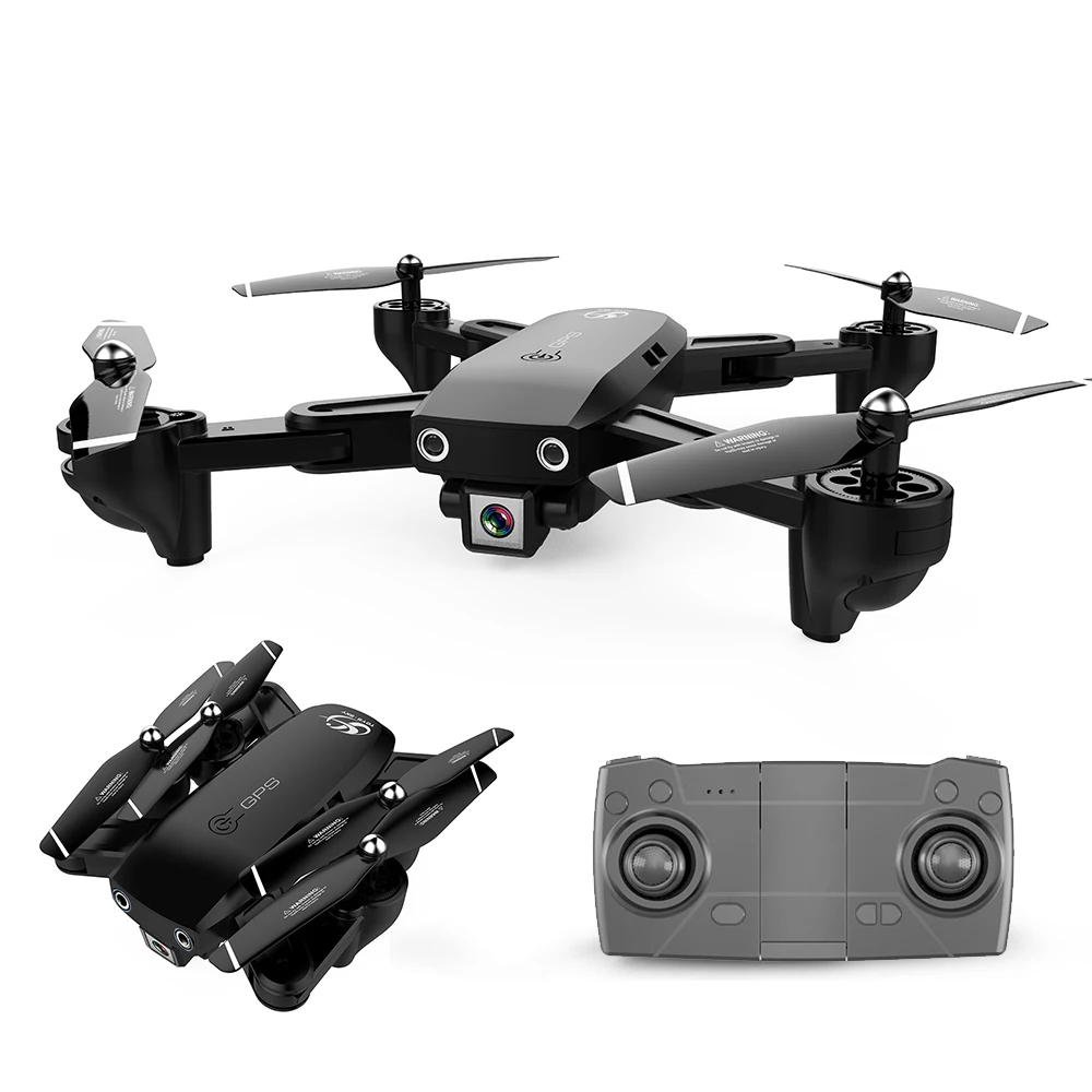 Мини-Дрон S166 gps Dynamic Follow wifi FPV с камерой 1080P 18 минут время полета RC Дрон Квадрокоптер 5G wifi 1080P 3 батареи