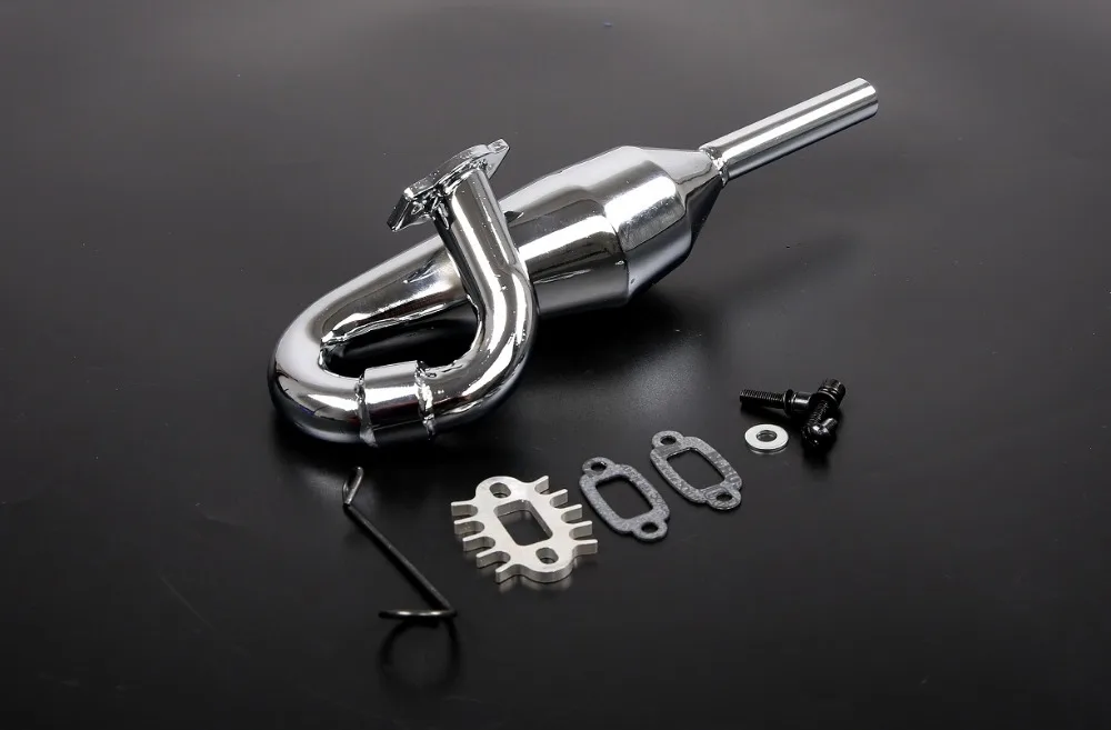 Exhaust Tuned Pipe Resonance Tube Kit Fit for 1/5 Losi 5ive-t Rovan LT SLT / V5 King Motor x2 | Игрушки и хобби
