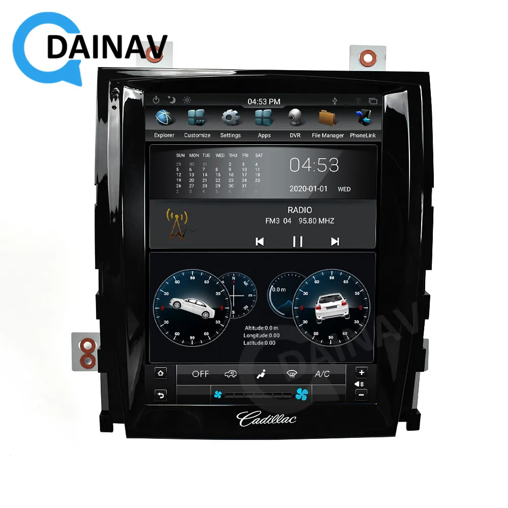 

Tesla style Car Multimedia Radio car GPS Navigation For Adillac Escalade 2006-2012 DVD Player Auto Head Unit