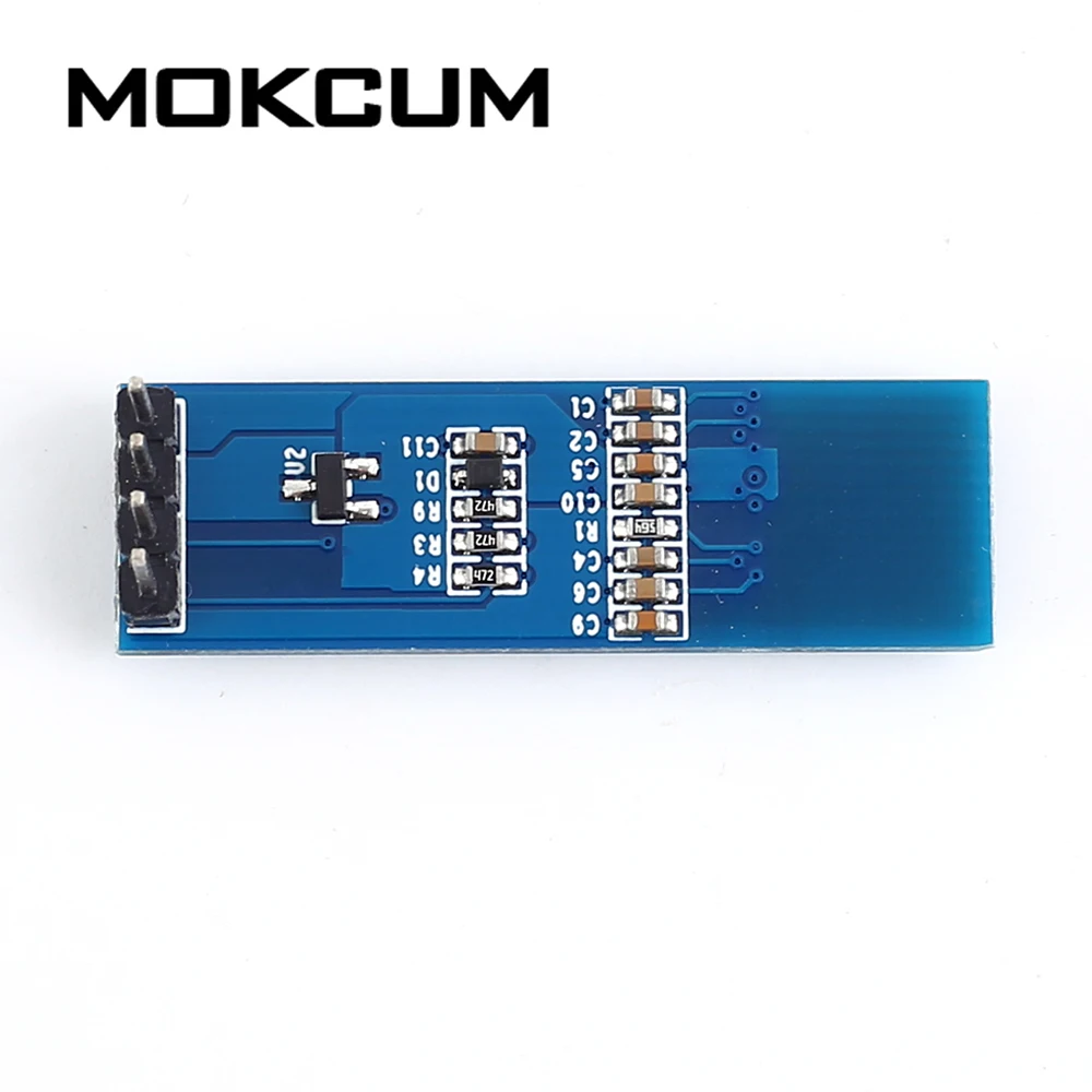 0.87in igc IIC 128x32 Белый OLED дисплей модуль SSD1316 драйвер 128*32 3,3 V 5V