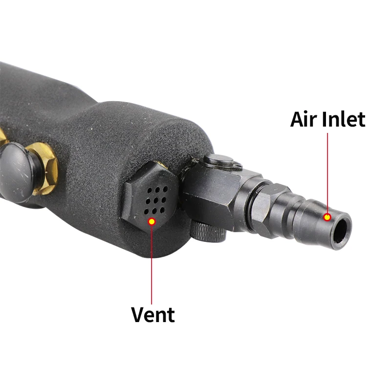 HIFESON Pneumatic 90 degrees Rivet Nut Gun Insert Threaded Pull Setter Riveters Riveting Nuts Rivnut Tool for M4 M5 M6 M8 M10