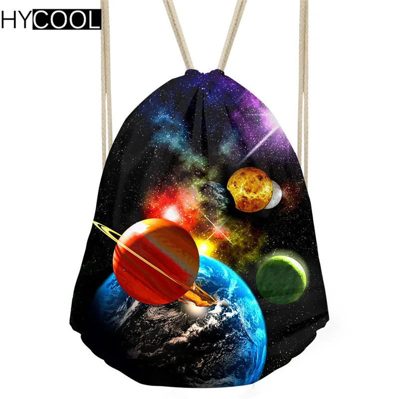 Спортивная сумка HYCOOL с принтом звездной ночи для мужчин женский рюкзак сумки
