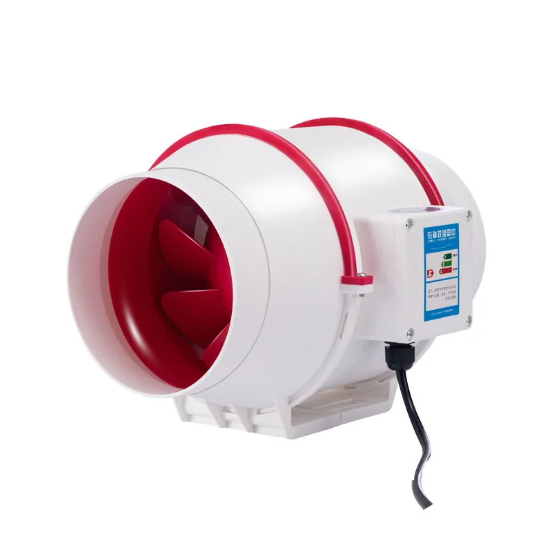 DuctFanDiagonalFlowPressurizedBathroomVentilationFanKitchen