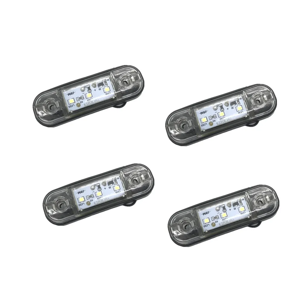 Аксессуары тележки 4/10 шт. может занять от 10 до 30V светодиодные фонари для прицепа 3 светодиодный s боковые габаритные световые сигнальные лампы для грузовик пикап светодиодный лампы